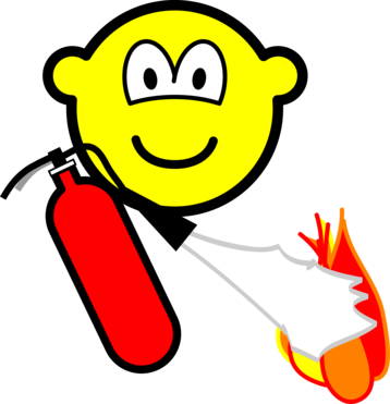 Blussende buddy icon